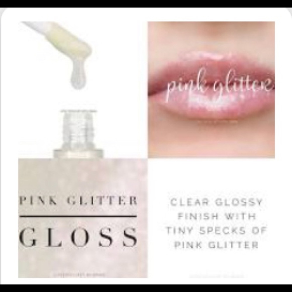 LipSense Pink Glitter Gloss by SenGence - Picture 1 of 3